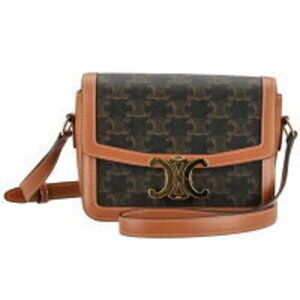 Celine Teen Triomphe Canvas Shoulder Bag
